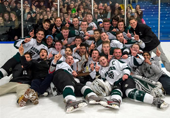 Brooks topped Kents Hill, 4-1, to win the NEPSIHA Small School Championship Game.