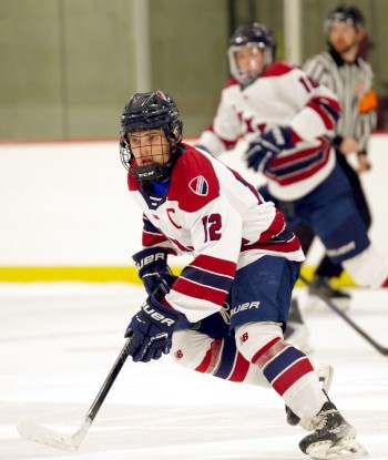 Senior F Jake Assad and Dexter swept the weekend in Lake Placid, beating host Northwood 5-3 and 3-1.