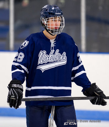 Miles Wood, Nobles forward and Brown recruit -- out for the season with a broken foot -- is USHR's #9-ranked sophomore.