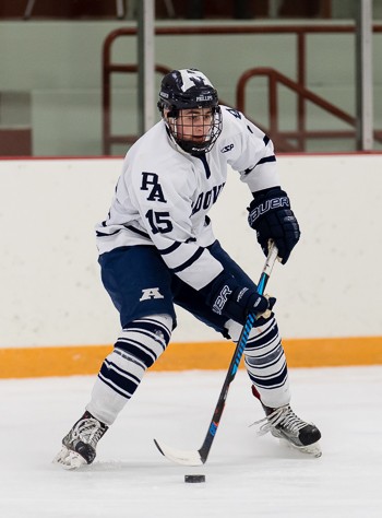 PG Kevin Ouellette scored Andover's first two goals in a 5-2 win over Tabor Sunday at the Tabor Invitational. Ouellette was a member of last year's Su