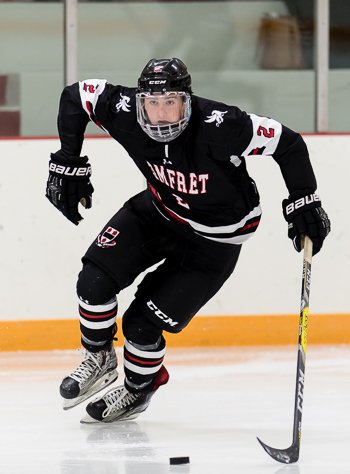 Pomfret sophomore F Kyle Tomaso had 2 goals -- including the GWG -- and 3 assists in a 7-2 win over Berwick on Sunday.