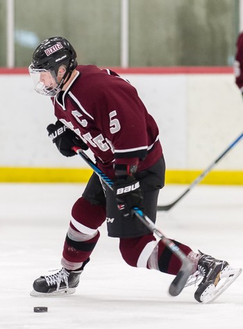 Dexter junior D Jack Rathbone, a Harvard recruit and sure-fire NHL draft pick this summer, scored 2 big goals in Dexter's 3-3 tie vs. Tabor Sat. Feb.