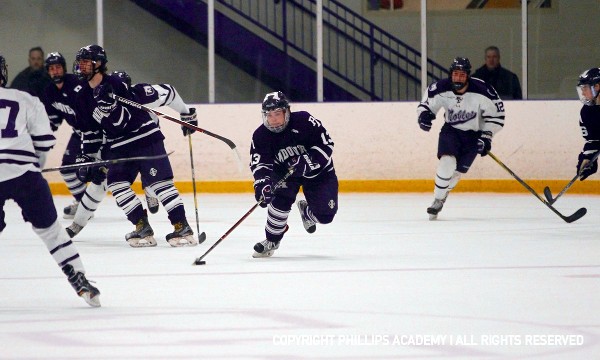 Andover senior Christian Powers led his team in scoring with a 12-24-36 line in 24 GP last season. An '00 from Gloucester, Mass., Powers, who is curre